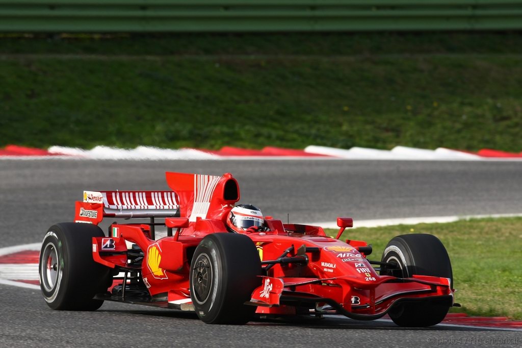 Test Ferrari F2008 Italian F3 Drivers Vallelunga